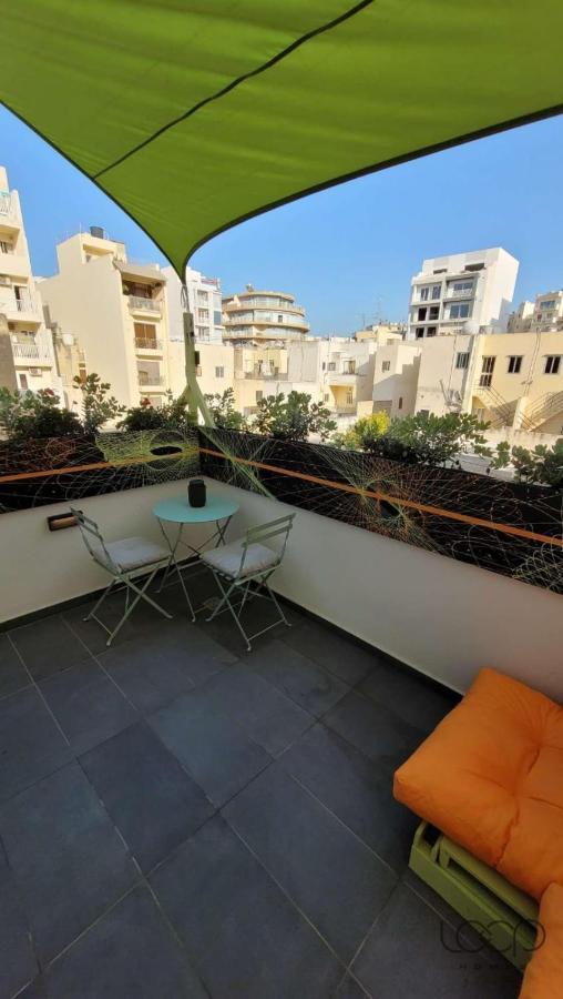Modern - 50 M From Sea - Free Wi-Fi - Super Cool - Terrace - Fully Air-Conditioned St. Paul's Bay Buitenkant foto
